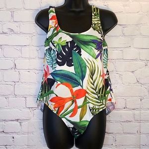 🌞🌞🌞 Forever 21 Floral bathing suit